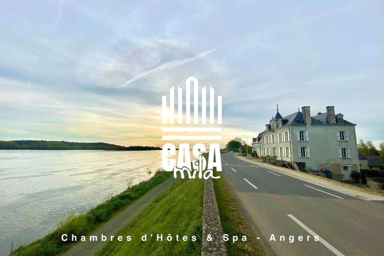 Casa Mila & Spa - Maison D'Hotes Raffinee Vue Loire, Spa & Piscine Saint-Mathurin  Eksteriør bilde